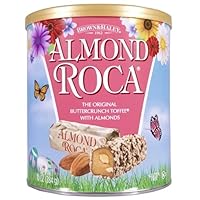 Almond Roca Easter Buttercrunch Toffee with Almonds Canister, 10 oz