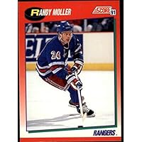 1991-92 Score American #79 Randy Moller NHL Hockey Trading Card