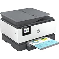 OfficeJet Pro 9015e Wireless Color All-in-One Printer with bonus 6 months Instant ink with HP+ (1G5L3A),Gray