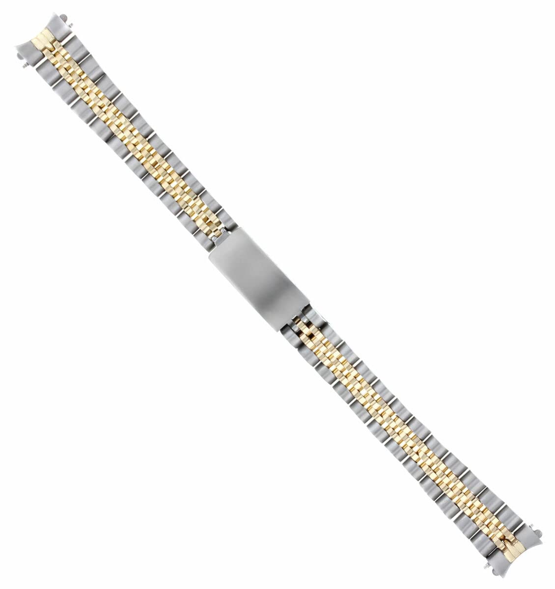 Ewatchparts 18K/SS STRAP COMPATIBLE WITH ROLEX 67183, 67193, 67233, 67243, 76163, 76183 76193 76243 HVY