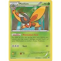 Pokemon - Mothim (4/124) - XY Fates Collide