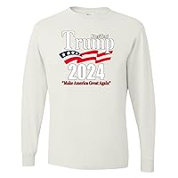 Wild Bobby Trump 2024 Shirt Make America Great Again T-Shirt Reelect Political Mens Long Sleeve Shirt
