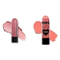 wet n wild Makeup Sticks, Buildable Color, Versatile Use - Dusty Pink & Pink Floral Majority