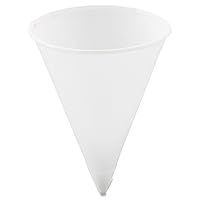 SOLO 4R-2050 4 oz White Paper Cone Cups (Case of 5000)