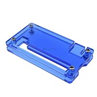 Updated Blue Clear Acrylic Case Cover Protection Box for Raspberry Pi Zero