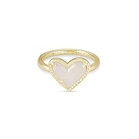 Kendra Scott Ari Heart Band Ring, Fashion Jewelry for Women