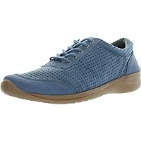 David Tate Womens Active Nubuck Lifestyle Casual and Fashion Sneakers