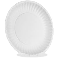 Georgia-Pacific Dixie 9'' Light-Weight Paper Plates by GP PRO (Georgia-Pacific),White,709902WNP9,1,000 Count (250 Plates Per Pack,4 Packs Per Case)