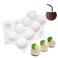 Chocolate Sphere Mold Ball Round Mold Shape Silicone Chocolate Cake Mousse Dessert Baking Pastry Bakeware