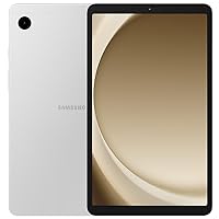 Samsung Galaxy Tab A9 (SM-X110), 64GB 4GB RAM, WiFi Only, Factory Unlocked GSM, International Version (15W Wall Charger Bundle) (Silver)