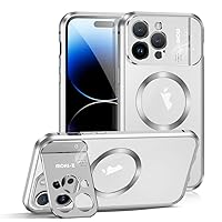 IVY Armor Case for iPhone 13 IPhone13 ip13 Case - [Compatible with MagSafe] - Invisible Stand Case with Fragrance Aroma Slim Shockproof Phone Cover - Silver