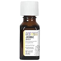 Jasmine Absolute in Jojoba Oil | GC/MS Tested for Purity | 15ml (0.5 fl. oz.)