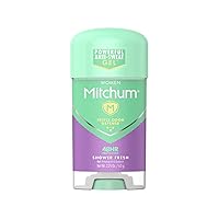 Mitchum For Women Power Gel Anti-Perspirant Deodorant Powder Fresh 2.25 oz (Pack of 5)
