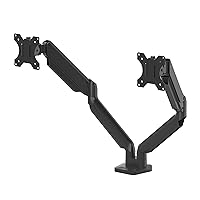 Fellowes 8042501 Platinum Series Adjustable Computer Monitor Stand for 2 Monitors with Dual Monitor Arms, 32 Inch Monitor Capacity