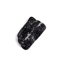 Egl Certified Black Tourmaline 50.00 Ct A Grade Natural Raw Rough Black Tourmaline Stone for Cabbing