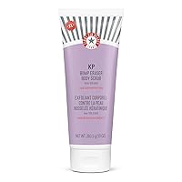 First Aid Beauty KP Bump Eraser Body Scrub – Exfoliant for Keratosis Pilaris with 10% AHA – Jumbo 10 oz Tube