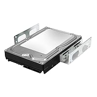 Kingwin SSD Hard Drive Mounting Kit Internal, Convert Any 3.5” Solid State Drive / HDD Into One 5.25 Inch Drive Bay. Mounting Screws Included, Quick and Easy Installation [HDM-229]