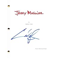 CUBA GOODING JR SIGNED AUTOGRAPH JERRY MAGUIRE FULL MOVIE SCRIPT - TOM CRUISE, RENEE ZELLWEGER, BOYZ IN THE HOOD, A FEW GOOD MEN, PEARL HARBOR, RADIO, AMERICAN GANGSTER