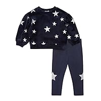 Splendid baby-girls Velour Star Sweatshirt SetBaby Girl Infant Sweatshirt Set