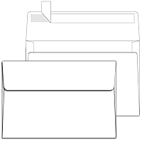 Ohuhu A2 Printable White Envelopes 1000 Pack, 4-3/8