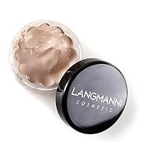 Langmanni 12 Color Concealer Foundation Make-up Waterproof Long Lasting Moisturizing Brightening Repairing Makeup Base (02Nude, Langmanni 12 Color Concealer)