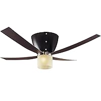 Hunter Fans Valhalla Ceiling Fan Beech Dark with Light