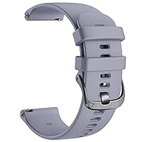 Silicone Watchband Strap for Garmin Vivoactive 4 4S Forerunner 245 645 Vivoactive 3 Smart Bracelet 18 20 22mm Wristband Strap