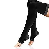 Women's Overnight Compression Thigh Highs (One Pair)