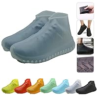 Nirohee Silicone Shoes Covers, Shoe Covers, Rain Boots Reusable Easy to Carry for Women, Men, Kids.