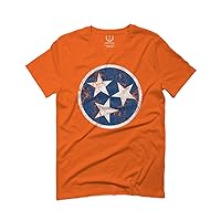 Vintage Retro Distressed Graphic Tennessee Flag USA for Men T Shirt