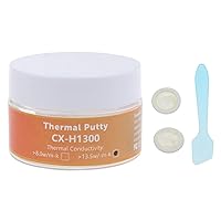 CX H1300 Thermal Putty 13.5W/m.K Thermal Conductive Grease Plaster Non-Conductive Heat Sink Compound 10/20/50/70g