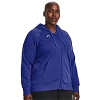 Under Armour Women's UA Rival Terry Full-Zip Hoodie Royal Blue