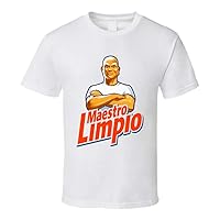 Mr Maestro Limpio Clean Retro Funny Costume T Shirt