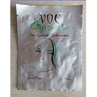 Eyelash Pad Gel Patch Lint Free Lashes Extension Eye Mask Tools (200 pairs Green)