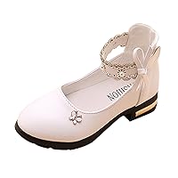 4 Athletic Shoes Girl Shoes Small Leather Shoes Single Shoes Children Dance Shoes Girls Performance Kids Athletic Shoes