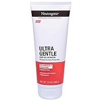 Neutrogena Ultra Gentle Body Gel Hydrator with Pro-Vitamin B5 & Niacinamide Designed for Acne-Prone & Oily Skin, Body Gel Cream Moisturizes Without Clogging Pores, Fragrance-Free, 7.0 oz