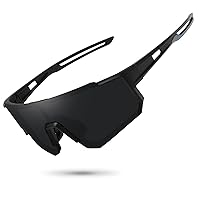STORYCOAST Polarized Sports Sunglasses for Men Women,Driving Fishing Cycling Mountain Bike Sunglasses UV400 Protection