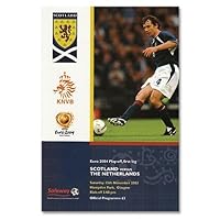 Scotland vs Holland Euro 2004 Qualifier Program - Nov. 15, 2003 - One Size