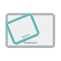 Cuisinart CTG-00-2BM Silicone Baking Mat Set (Toaster oven and Half sheet sizes), 2 pc