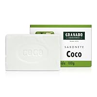 Granado Coconut Single Soap Bar 3.5 Oz. Soap From Brazil