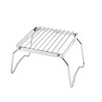Stainless Steel Folding Barbecue Grill, Outdoor Portable Camping Picnic Trip Barbecue Grill