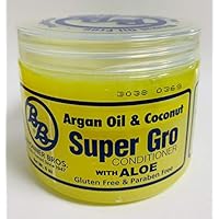 B&B Super Gro Conditioner 6 oz (ARGAN OIL & COCONUT WITH ALOE)