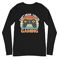 Funny Gaming Design Can't Hear You I'm Long Sleeve Shirt