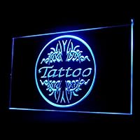 100001 OPEN Tattoo Body Piercing Ink Design Shop Display LED Light Neon Sign