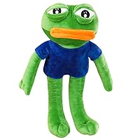 2 Pepe The Frog Sad Frog Plüsch Plüschtier Spielzeug Kuscheltier Stofftier Puppe 