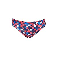 ARENA Men's USA Red, White and Blue 3-inch Brief Athletic Training Swimsuit
