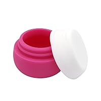 Pill Container 20ml Durable Travel Accessory Silicone Material Pill Container Red