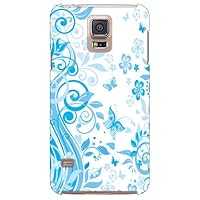 Butterfly B Blue Produced by Color Stage/for Galaxy S5 SCL23/au ASCL23-ABWH-151-MBD2