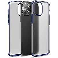 Matte Case for iPhone 13 Pro Case,Shockproof Protection Frosted Hard PC, Anti-Fingerprint Anti-Scratch Protective Phone Cases, Thin Slim Fit Cover (Color : Blue)