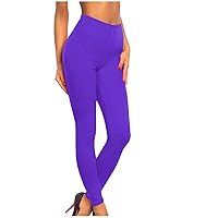 Gym Leggings for Women High Waist Tummy Control Stretchy Yoga Pants Lightweight Casual Sports Tight Trouser Sweatpant